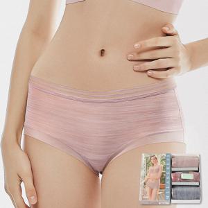 물랑루즈 레그누디 여숏드로즈 3매입 여성팬티 사각