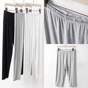 [강물처럼]신축성 굿 빅사이즈 데일리 7부 레깅스 WW1926 편안함