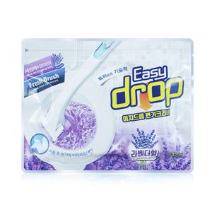 이지드롭 변기크리너 리필1팩 (라벤더향)