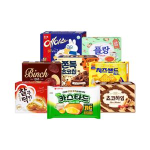 탕비실 간식을 부탁해 과자 8종 세트 / 회사 학교 사무실 간식