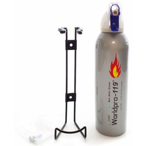 월드프로 119 가정용 소화기 스프레이 에어로졸 차량용 거치대