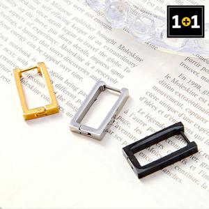 [메리그린] 패션 써지컬 스퀘어 링 피어싱 하나 더