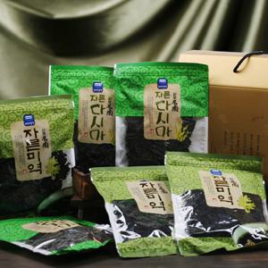 완도명가 자른미역+자른다시마혼합선물세트