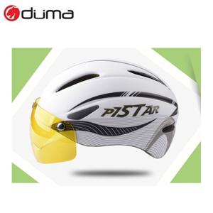 듀마 고글장착 에어로 헬멧 피스타