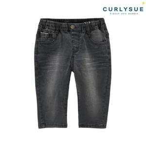 [컬리수] 핏변형 7부데님팬츠 CNM1GADN51BK [여름]