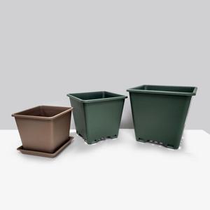 플라스틱 기능성 사각 슬릿화분 1호 슬릿분 화분 단품