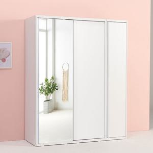 파로마 솔트 1600 슬라이딩 거울 선반 옷장+도어장 mcr105