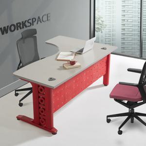 [더젠] 로엘1800 퍼즐 L형책상(이동서랍장별매)