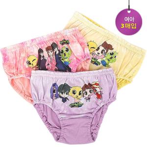 [오키즈] 신비아파트 팬티세트 (3매입 샤니) (N0605)