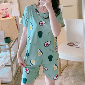 어나더뷰 베어카도 여성 반팔 파자마 상하세트 1010