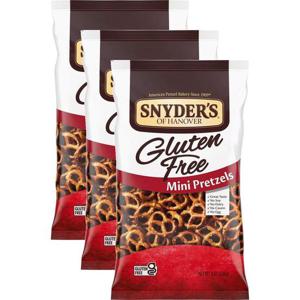 미국직구 스나이더오브하노버 미니 프레즐 글루텐 프리 226g 3팩