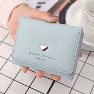스윗드림 하트 가죽 반지갑 패션지갑 여성지갑