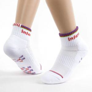 인파라 삼선 직각양말(중목) / 여성 스포츠양말