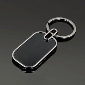 블랙 사각 열쇠고리/ 메탈 자동차키홀더