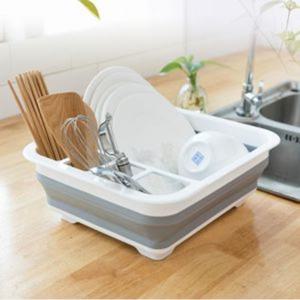 워터풀 물빠짐 식기건조대 / 접이식 그릇건조대