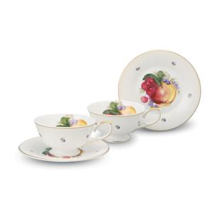 [한국도자기] 로얄  오차드 커피잔4p