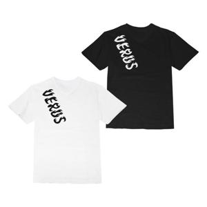 베루스 남녀공용 오버핏 브이넥 면 반팔티 V2069