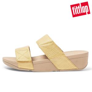 핏플랍 미나 글리츠 슬라이드 DO1-675 플라티노(골드)