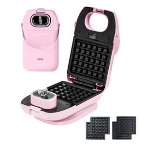 유니맥스 UM-SM303PK 타이머 와플메이커 토스트 메이커 간식제조