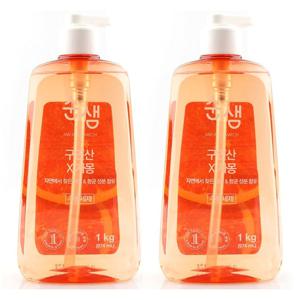 순샘 구연산 자몽 주방세제 용기 1kg X2개