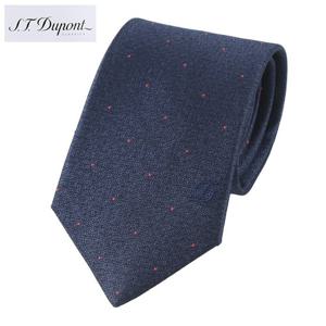 (S.T듀퐁 타이) 핀 도트 기본 폭 넥타이 TE1SM61KA064TNY
