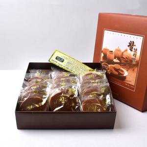 보리가득 보리와 팥으로 만든 찰보리빵 선물세트(18개입)