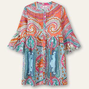 오일릴리 패턴 원피스 OWBSAOP021-15