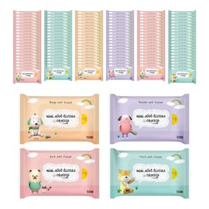 홈앤미 휴대용 미니 물티슈 10매 120팩