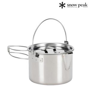 스노우피크 주전자 겸용 냄비 케틀 캠핑용품 890ml CS-068