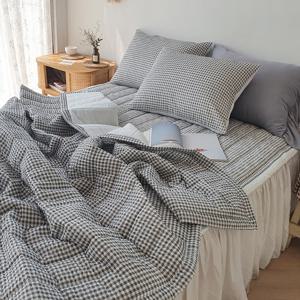 룸마이룸 아이스체크 시어서커 누빔이불 Q 여름차렵이불