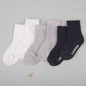 [꼼지]GM골지바일론(6족)세트 중목 유아 아동 양말 남아 여아 어린이 초등학생