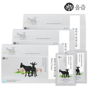 [올즙] 올바른 흑염소즙 80ml 30포 3박스