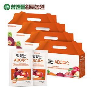 [참앤들황토농원] 맛있는 abc주스 30포 4박스