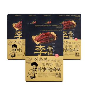 [너트리] 이춘복 의성마늘 육포 60g×5개