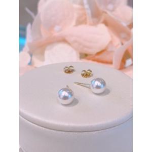 미니골드 14K 베이직 진주귀걸이 (6mm) 스왈진주 EPNM4004