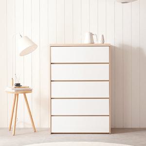 나무뜰 바렌 광폭 800 5단 서랍장 GNR084C (착불)