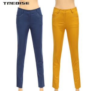 트레비스 여성 심플 포켓 자수 골프바지 (TAHFPT54F)