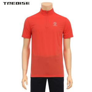 트레비스 남성 스판 집업 반팔티셔츠 (TBIMTS44M)