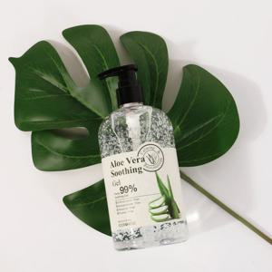 푸드어홀릭 알로에베라 수딩젤 500ml /펌프형 병풀추출물함유 진정 수딩겔 수분크림