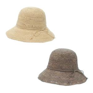 [블루피오레] 라피아 내츄럴 벙거지 모자 BFH987