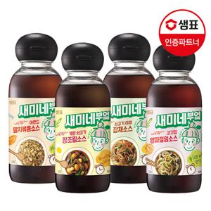 샘표 새미네부엌 반찬소스 300ml 4종 2+2병 골라담기