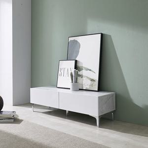 [지베스] 셀리아 대리석패턴 거실장 1200