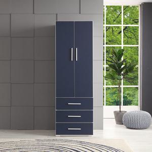 [우아미가구]드보라 3서랍 장롱 도어형 600