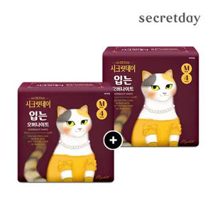 시크릿데이 입는 오버나이트 중형 4P X 1팩+1팩
