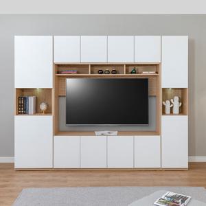 블리스데코 루시드 2600 월플렉스 높은 TV 거실장 세트 BOS020