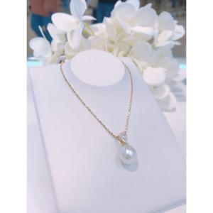 미니골드 14k 프라미스 티얼스 팬던트(담수진주) PCPS4001-2