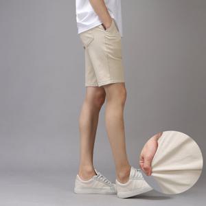 [후앙스] 하프밴딩 데일리 스판 면반바지 FICP2183