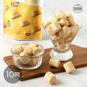 [다신샵] 통밀당 단백칩 크리스피롤 크림치즈 10개