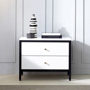 [데코마인] 루딘 600 침대 협탁 2단서랍장