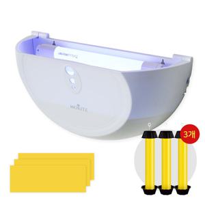 싹쓸이 끈끈이트랩 LED 포충기  카트리지 3장 모기 파리 해충퇴치기 다잡아 리뷰이벤사은품